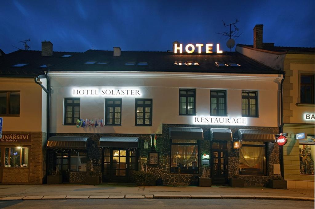 Hotel Solaster Garni Třebíč Esterno foto